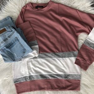 ❤️ Hippie Chick ColorBlock Sweater